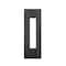 Z-Lite Keaton Outdoor Wall, 1-Light, 7 In.W x 3.5 In.L x 20.25 In.H, Black/White 520M-BK-LED - alternate 5